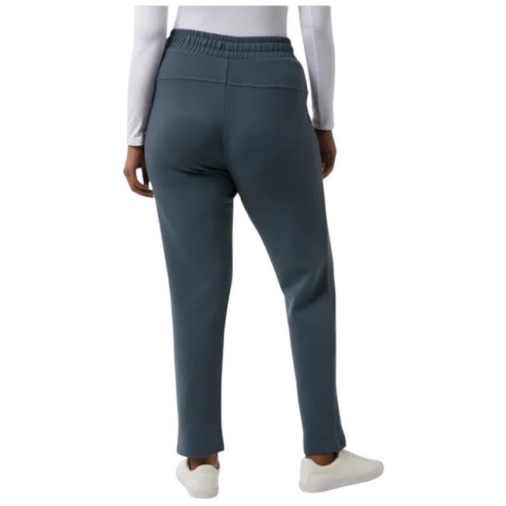 NWT 32 Degrees Sueded High Rise Pant Green - Picture 4 of 13